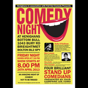 Comedy Night with 4 Top Comedians - 26th April