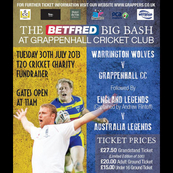The Betfred Big Bash - T20 Cricket Charity Fundraiser
