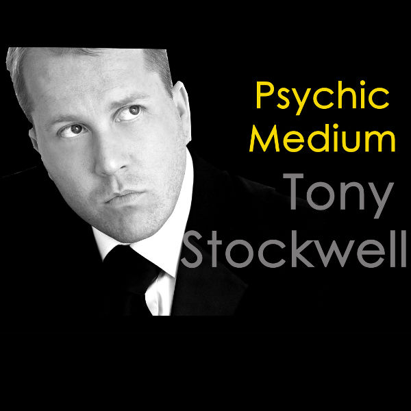 It&#39;s Psychic Medium Tony Stockwell demonstrating his belief that those who have passed can communicate with their loved ones. - tony-stockwell