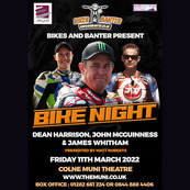 Bike Night, An Audience With John McGuinness, Dean Harrison And James Whitham