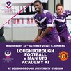 Loughborough Students FV vs Man Utd Academy XI