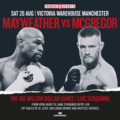 Mayweather v McGregor - Live Boxing Screening