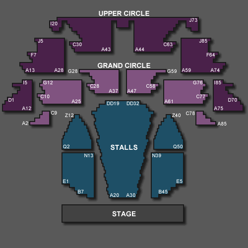 Usher Hall Seating Chart
